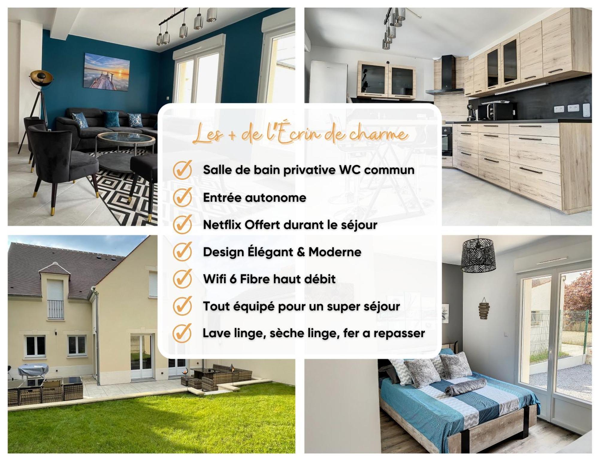 Chambre Songe Dans Maison Au Calme Compiègne Exterior foto